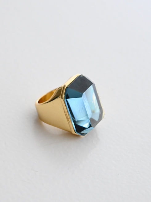 Eme ring - smoky blue